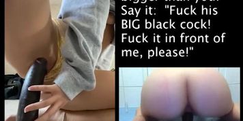 SHE HAS DISCOVERED YOUR BBC ADDICTION