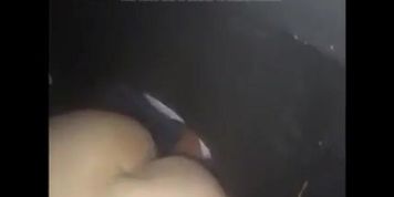 Sloppy seconds for hubby at gloryhole