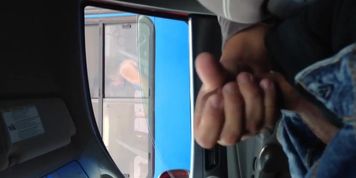 Senoritas being flashed at their bus....