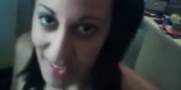 Amateur bro sister go at it