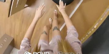 POVD Blonde Student Gets Out Of Trouble (Haley Reed)