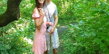 Quarantine In The Woods: Deep Screw Milf Facial