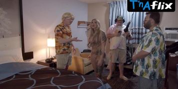 Stephanie Love Breasts,  Bush Scene  in Babezilla Vs. The Cyber Skanks: Rise Of Mechababezilla