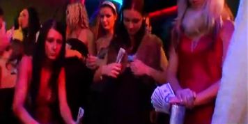 Pornstars take dicks at casino party