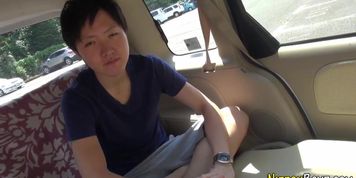 Japanese twink spunking