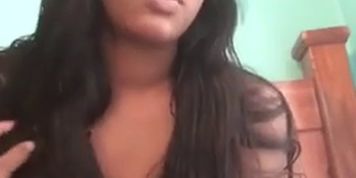 young Jamaican tender getting her asshole ready for me