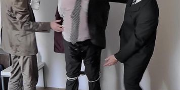 fat suit tied up