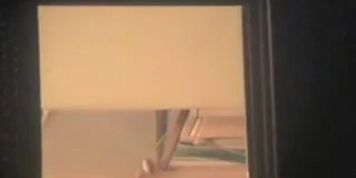 Nude girl spied from the window