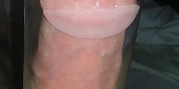 Cock Pump Literally Sucking Out Precum -30Psi