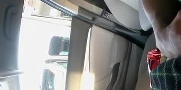 Black guy flash dick to mature woman