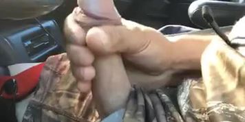 Jacking off and edging in front of Doctors office