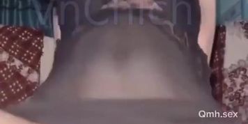 Beautiful West side Vietnamese girl riding cock and sucking