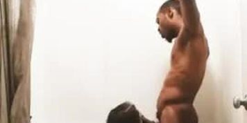 Fan fucked by bbc cum in mouth in shower PREVIEW