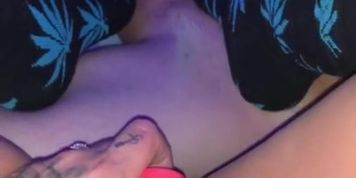 Footjob Cum all over my black socks while I masturbate
