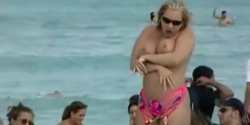 Beach Big Boobs