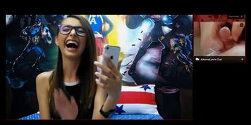 Cam Model Laughs and Records me (Tiny Dick)