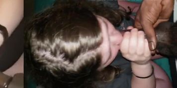 Cutest young BBW Slobbers on BBC (compilation)