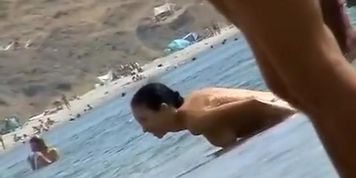 Nude women and topless woman