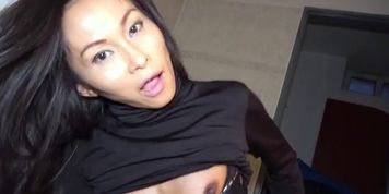 Italian Milf fucks big cock public agent