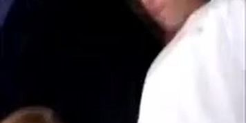 Horny redhead slut gives nice head