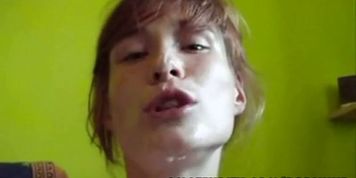 Hot amateur girlfriend homemade hardcore action with facial cumsh (Ex Girlfriend)