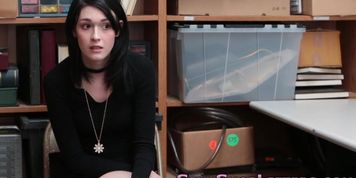 Shoplifting amateur cum