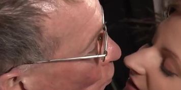 Old Man kissing compilation 3