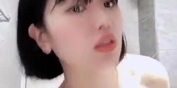 Hot chubby Korean Girl takes a shower