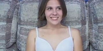 HOMEGROWNVIDEO - Amateur Brunette Blowjob Babe Slurps Down Cum