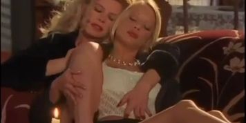 Sensual lesbian