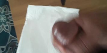 Solo male cumshot
