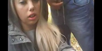 Forrest blowjob