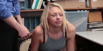 Zoey Clark rubbing her twat while riding man dick