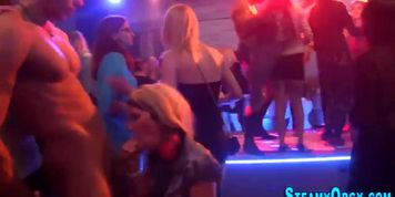 Clothed amateur blow dong