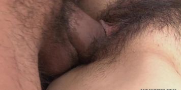 Amateur Asian slut sucking then gets fucked