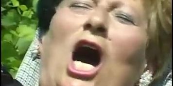 A Group of Men Find Granny's G-Spot