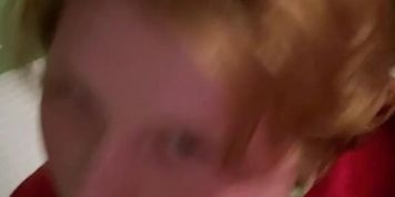 Ftm Femboy twink blowjob POV