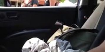 Car Dickflash for Group of Teens