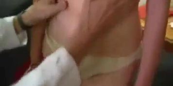 SS French gyno 2 girls spanked