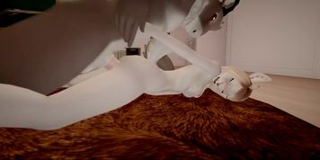 [second Life Furry Porn]: Furry Baby Girl Fucks her Daddy Dry! (Kimi)