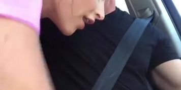 Backseat creampie (Emma Hix)