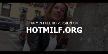 MILF with small boobies licked out before blowing dick