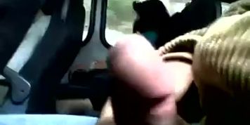 Stiff Dick Flashing On The Bus For Her