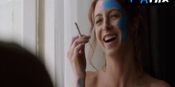 Julie Dray Breasts,  Underwear Scene  in Crashing