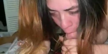 Cute Girl Gets Facefucked Before Work