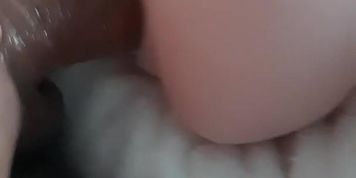 Quick sextoy cumshot screw