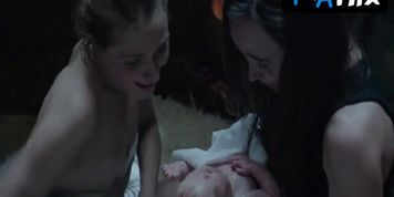 Evan Rachel Wood Breasts Scene  in Into The Forest