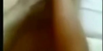 Horny man touches his hot Arab girlfriends hairy pussy before gets nice blowjob