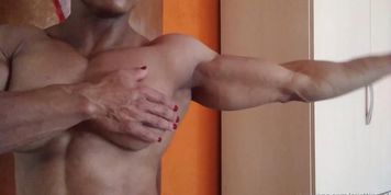 Mrs Costa and the pleasure of muscular nudism