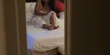 Indian Girl Flashing Room Service Talking in Hindi
